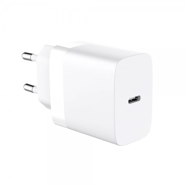 Lader med Kabel PD/PPS Travel Charger 30W Hvit