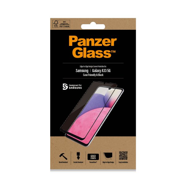 Samsung Galaxy A33 5G Skjermbeskytter CaseFriendly