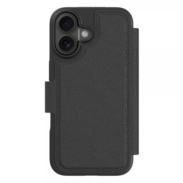 iPhone 16 Etui Circular Wallet Svart