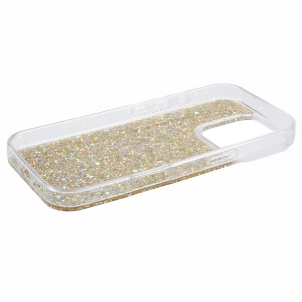 iPhone 16 Pro Deksel Sparkle Series Citrine Gold