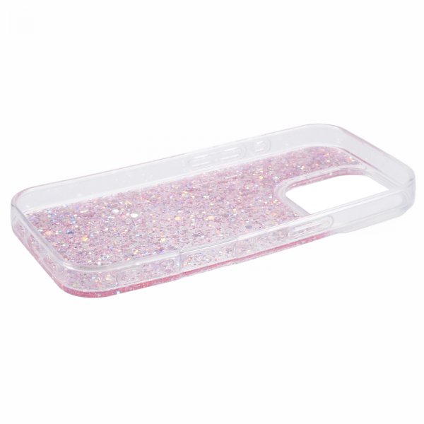 iPhone 16 Pro Max Deksel Sparkle Series Blossom Pink