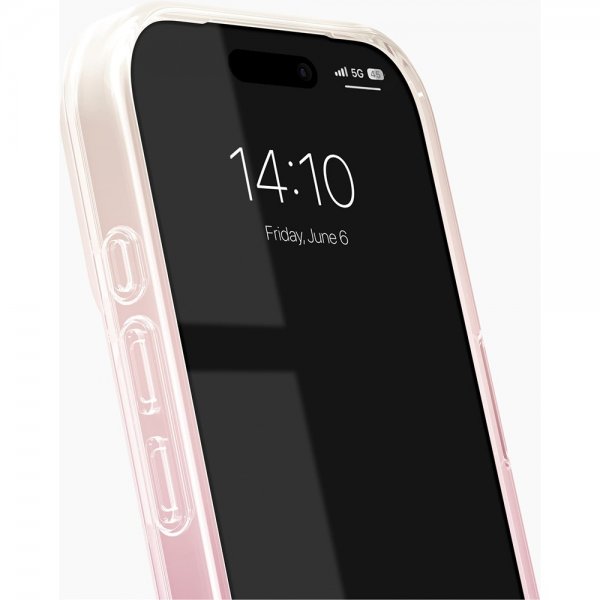 iPhone 17 Pro Max Deksel Clear Case MagSafe Rose Blush