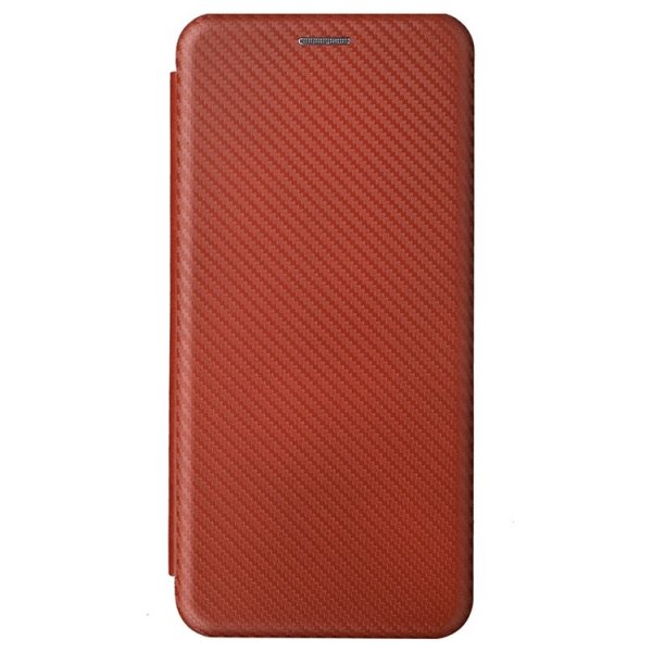 TCL 30E/30 SE/305/306 Etui Karbonfibertekstur Brun
