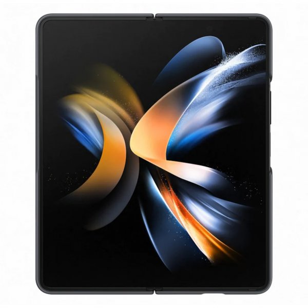 Original Galaxy Z Fold 4 Deksel Slim Standing Cover Svart