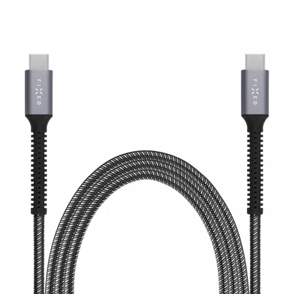 Kabel Armor 240W USB-C 1.2m Grå