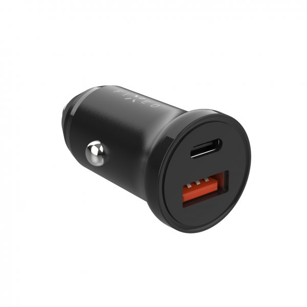 Mobillader til bil USB-C/USB-A 20W