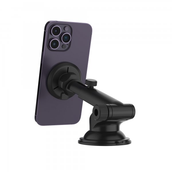 Mobilholder til bil MagRound 2 XL Dashboard 15W MagSafe