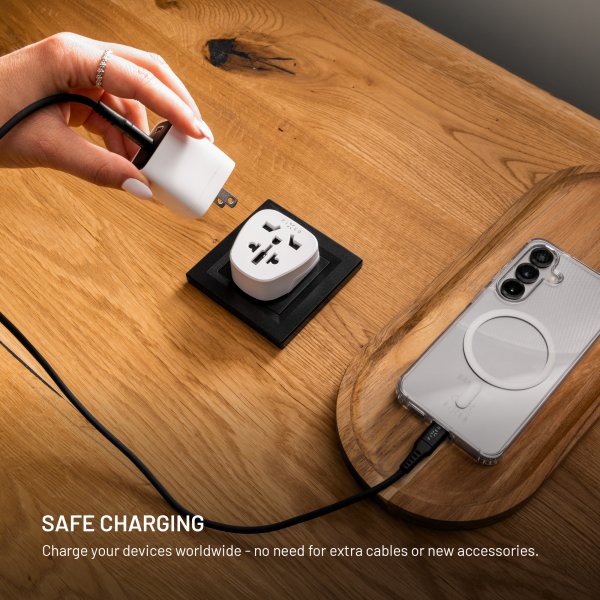 Travel Adapter Schuko EU/World