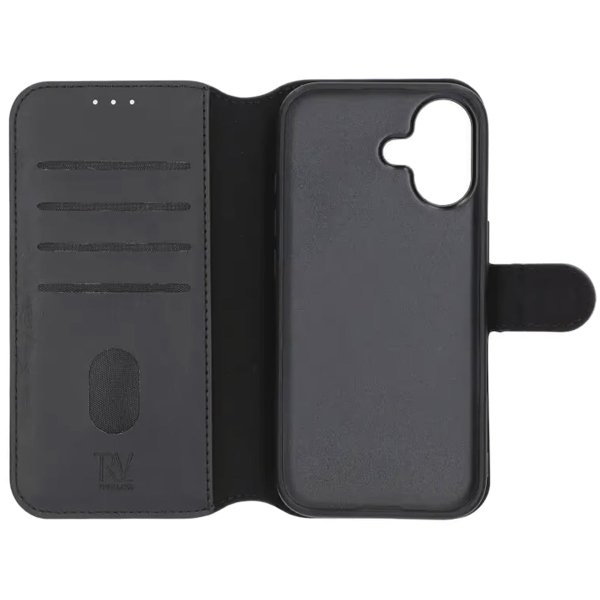 iPhone 17 Etui 4 Kortlomme Avtakbart deksel Svart
