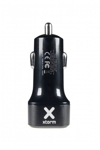 Mobillader til bil USB-C PD 30W & USB QC3.0 18W