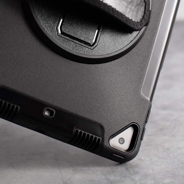 iPad 10.2 (gen 7/8/9) Deksel Rugged Tablet Case Svart