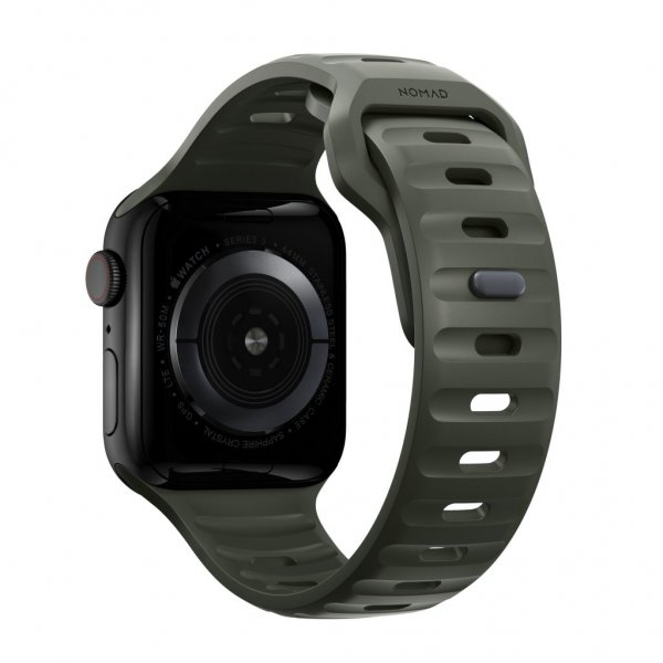 Apple Watch 44/45/46mm/Apple Watch Ultra Armbånd Sport Band Ash Green