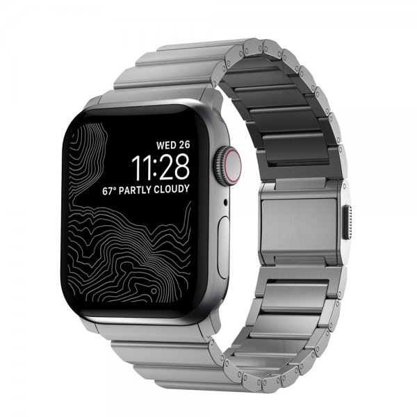 Apple Watch 42/44/45mm/Apple Watch Ultra Armband Titanium Band Natural