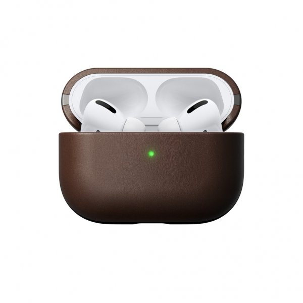 AirPods Pro 2 Deksel Modern Leather Case Horween Rustic Brown