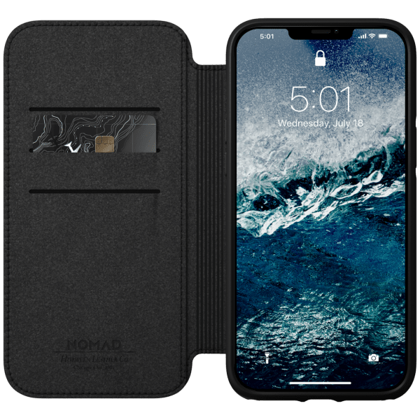 iPhone 12 Pro Max Fodral Rugged Folio MagSafe Svart