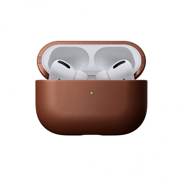 AirPods Pro 2 Deksel Modern Leather Case English Tan