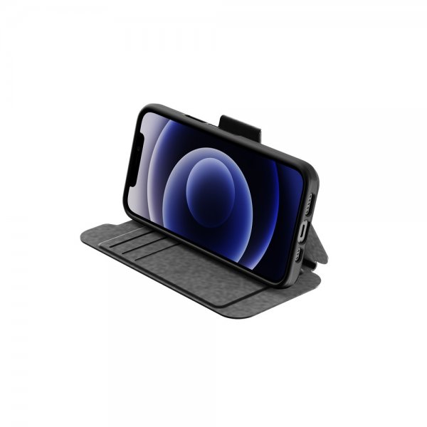 iPhone 12/iPhone 12 Pro Etui EvoLite Wallet Svart