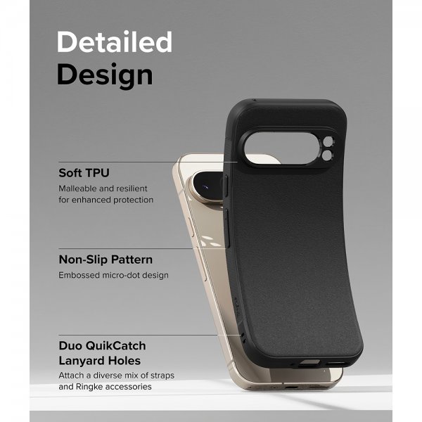 Google Pixel 9 Pro XL Deksel Onyx Svart