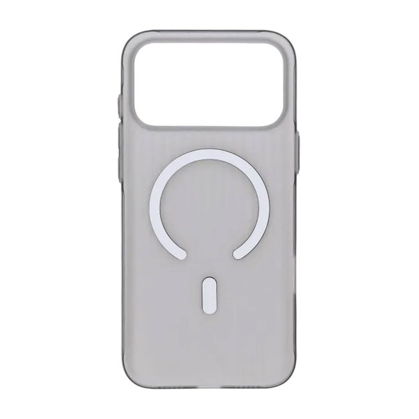 iPhone 17 Pro Max Deksel Korrugerte MagSafe Grå