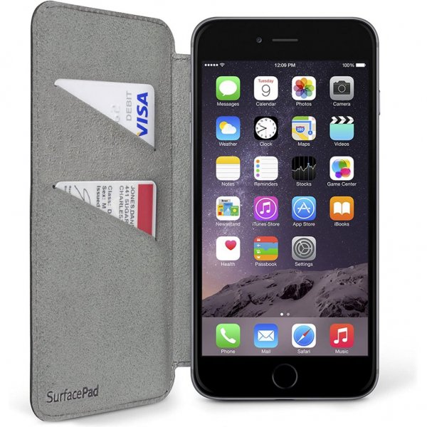 iPhone 6/6S Etui SurfacePad Hvit