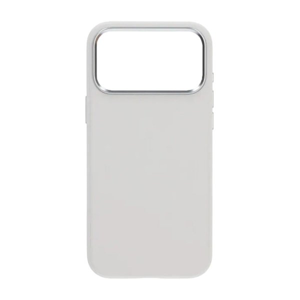 iPhone 17 Pro Max Deksel Kamerastøtfanger MagSafe Hvit