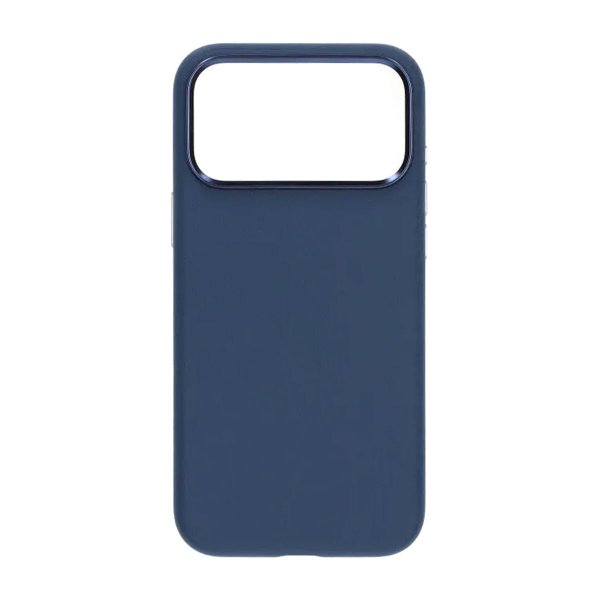 iPhone 17 Pro Deksel Kunstlæder MagSafe Blå