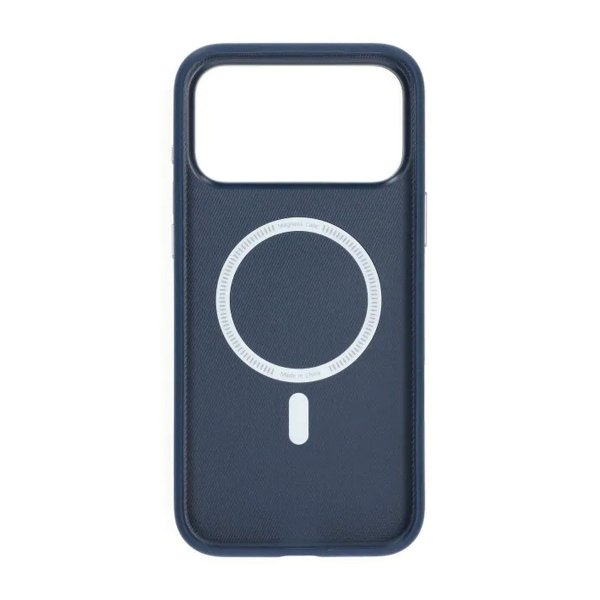 iPhone 17 Pro Deksel Kunstlæder MagSafe Blå