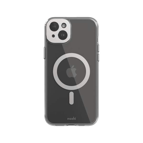 iPhone 15 Plus Deksel iGlaze MagSafe Luna Silver