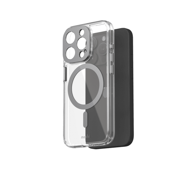 iPhone 15 Pro Deksel iGlaze MagSafe Meteorite Gray