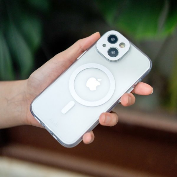 iPhone 15 Pro Deksel iGlaze MagSafe Meteorite Gray