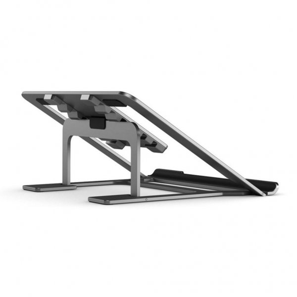 Metro Adjustable & Portable Folding Notebook Stand Space Grey