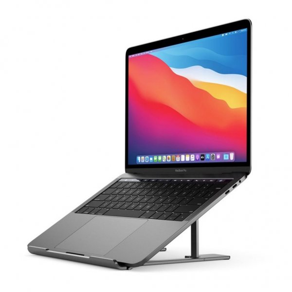 Metro Adjustable & Portable Folding Notebook Stand Space Grey