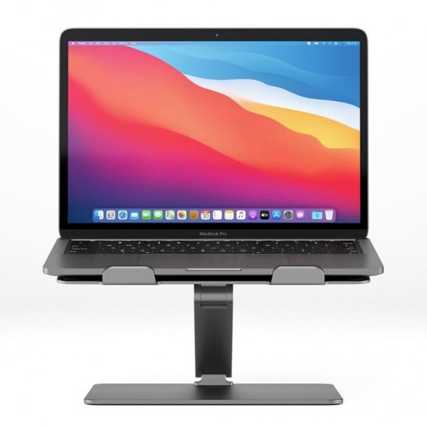 Elite Adjustable Laptop Riser Space Grey