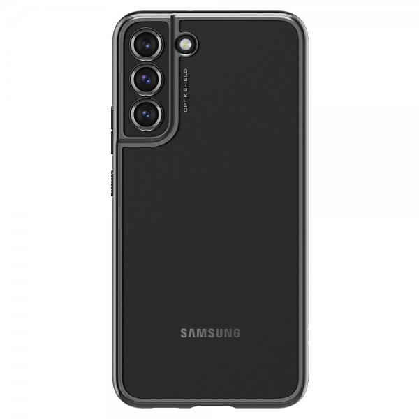 Samsung Galaxy S22 Plus Deksel Optik Crystal Chrome Gray