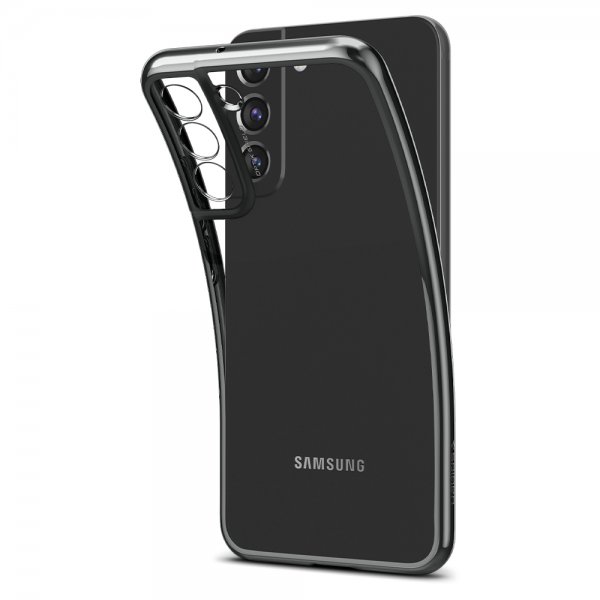 Samsung Galaxy S22 Plus Deksel Optik Crystal Chrome Gray