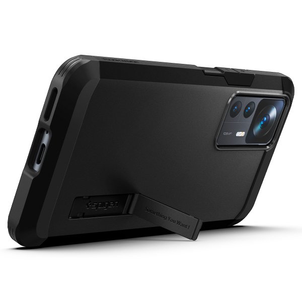 Xiaomi 12T/12T Pro Deksel Tough Armor Svart