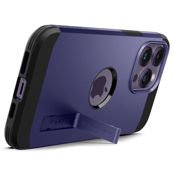 iPhone 14 Pro Max Deksel Tough Armor MagFit Deep Purple