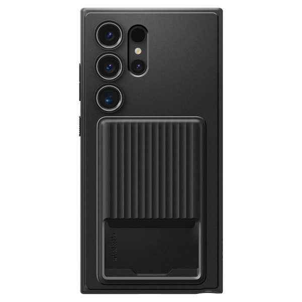 Samsung Galaxy S24 Ultra Deksel Liquid Slot Matte Black