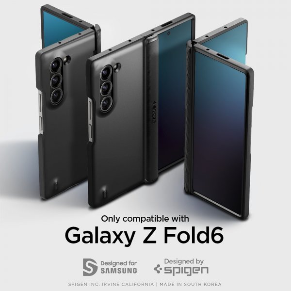 Samsung Galaxy Z Fold 6 Deksel Slim Armor Pro Svart