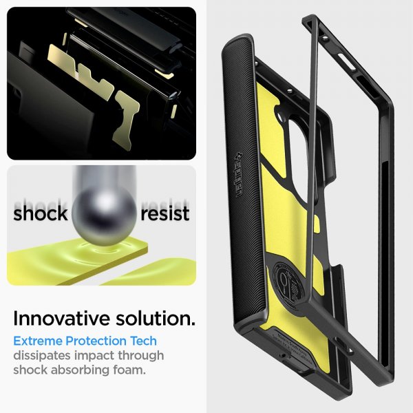 Samsung Galaxy Z Fold 6 Deksel Slim Armor Pro Svart