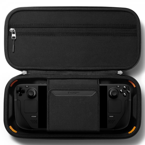 Steam Deck/Steam Deck OLED Bag Rugged Armour Pro Pouch Svart