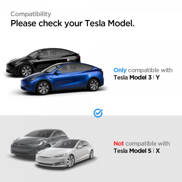 Skjermbeskytter GLAS.tR EZ Fit Anti-Glare Tesla Model Y/Model 3 (2017-2023)