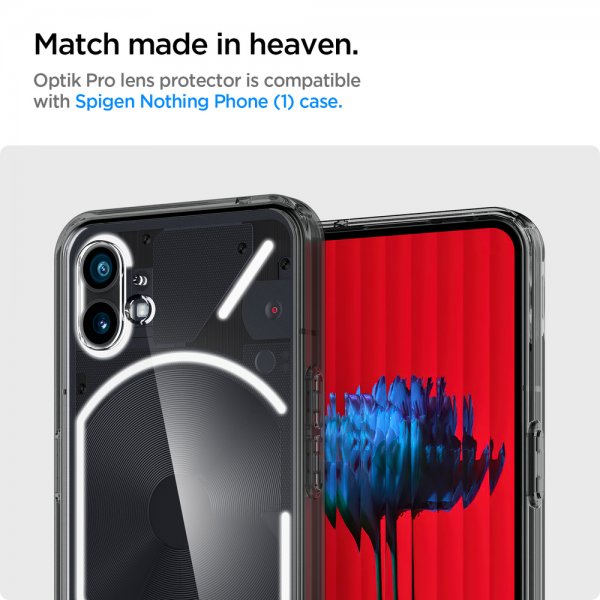 Nothing Phone (1) Kamerabeskytter GLAS.tR EZ Fit Optik Pro 2-pakning Svart