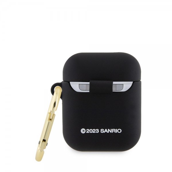 AirPods 1/2 Deksel Liquid Silicone Svart