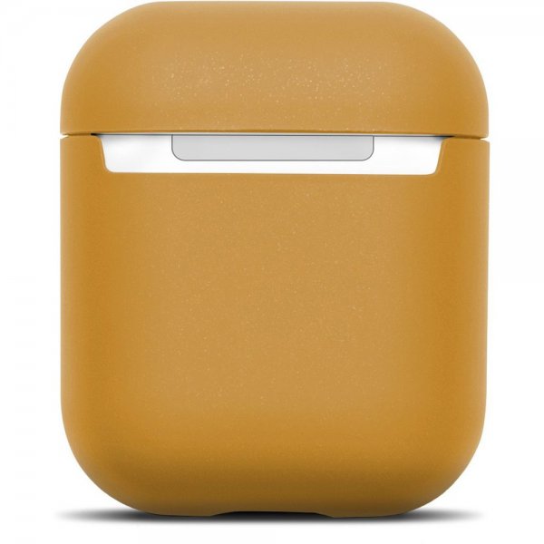 AirPods 1/2 Deksel Thin Case Saffron Yellow