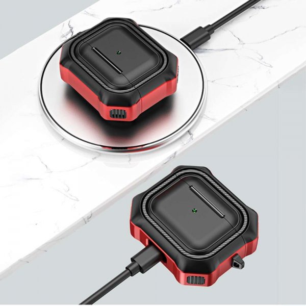 AirPods 3 Deksel Shield Series Rød