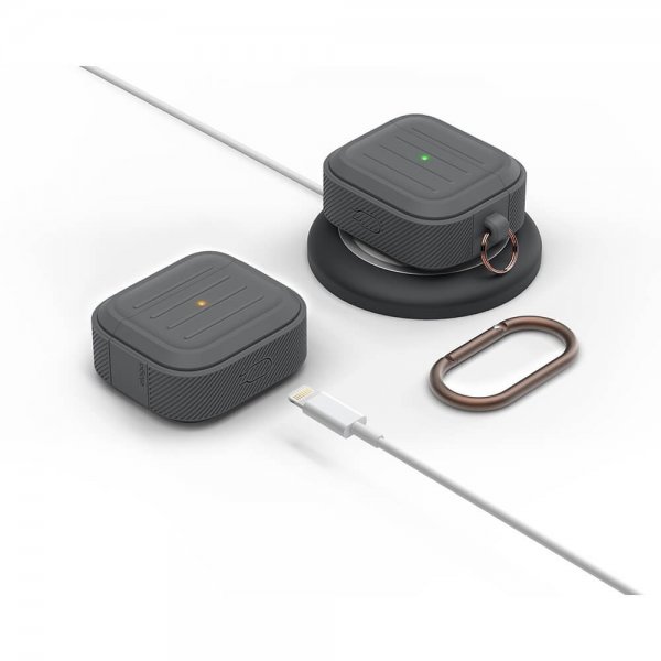 AirPods 3 Deksel Armor Case Mørkegrå