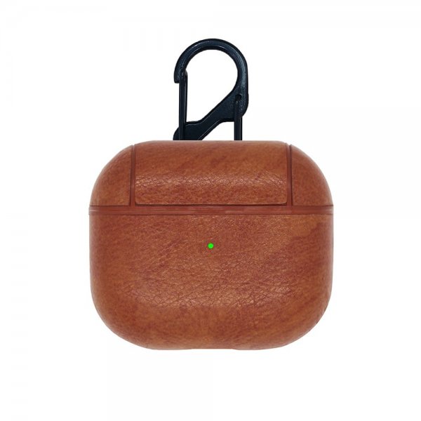 AirPods 3 Deksel PU-skinn Brun