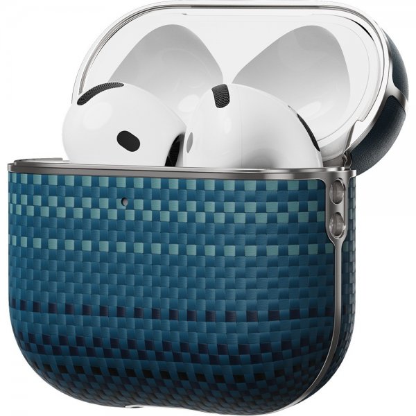 AirPods 4 Deksel Aramid Fiber Moonrise