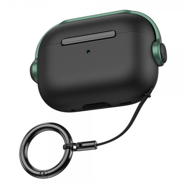 AirPods Pro 2 Deksel Headset Style Svart Grønn
